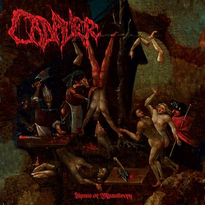 CADAVER – Hymns Of Misanthropy (LP) Red/Black Splatter Vinyl