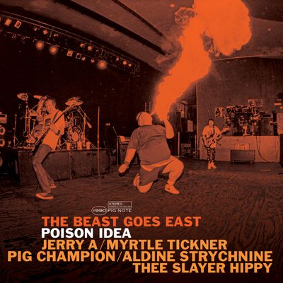 POISON IDEA – The Beast Goes East (LP) Black Gatefold Vinyl