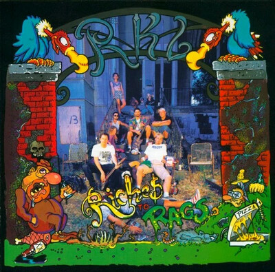 RKL (RICH KIDS ON LSD) - Riches To Rags (Re-issue LP) Black Vinyl