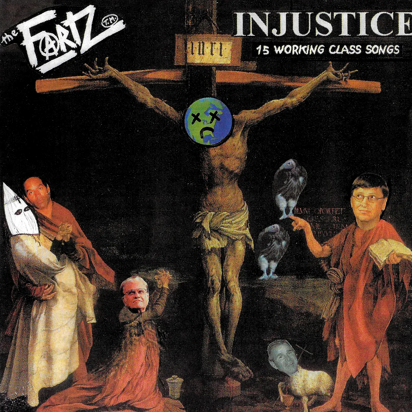 FARTZ – Injustice (15 Working Class Songs) (LP) Black Vinyl