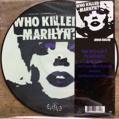 DANZIG, GLENN - Who Killed Marilyn? (LP) PICTURE DISC w/OBI Strip