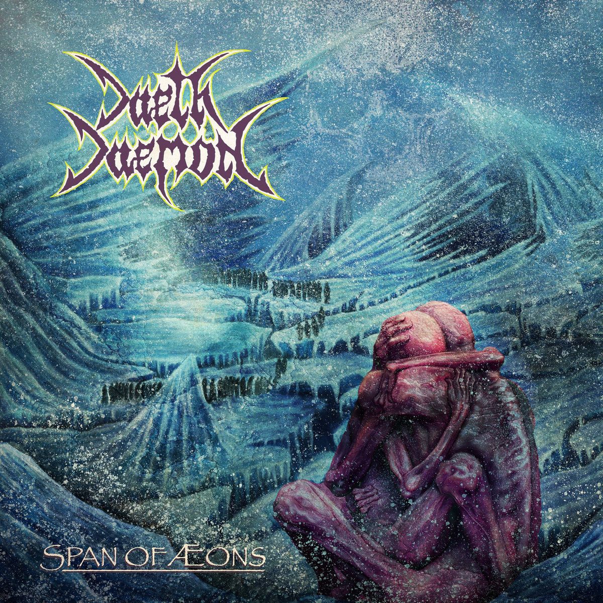 DAETH DAEMON - Span Of Aeons (LP) 180gram Blue Marbled Vinyl
