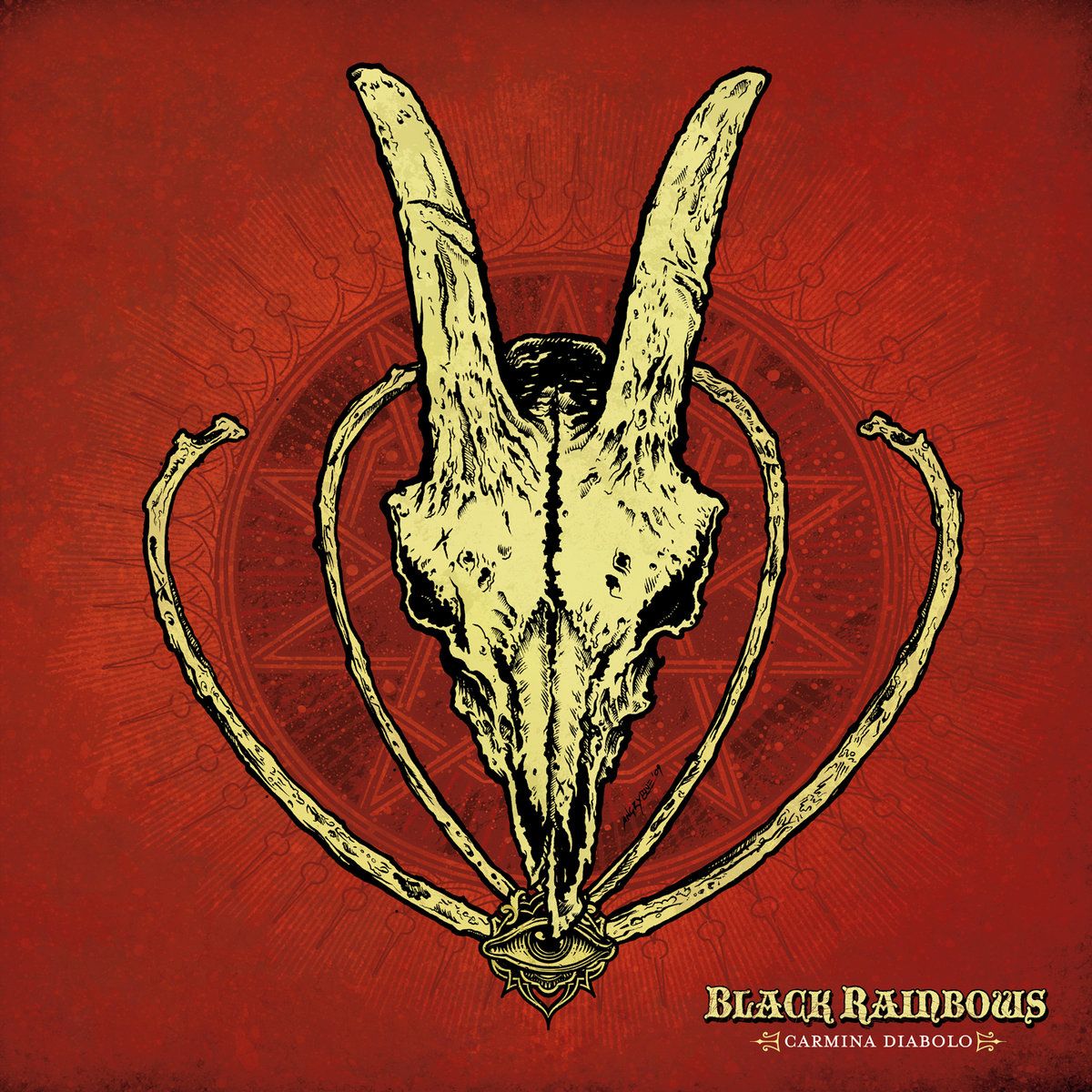 BLACK RAINBOWS - Carmina Diabolo (LP) Black Vinyl