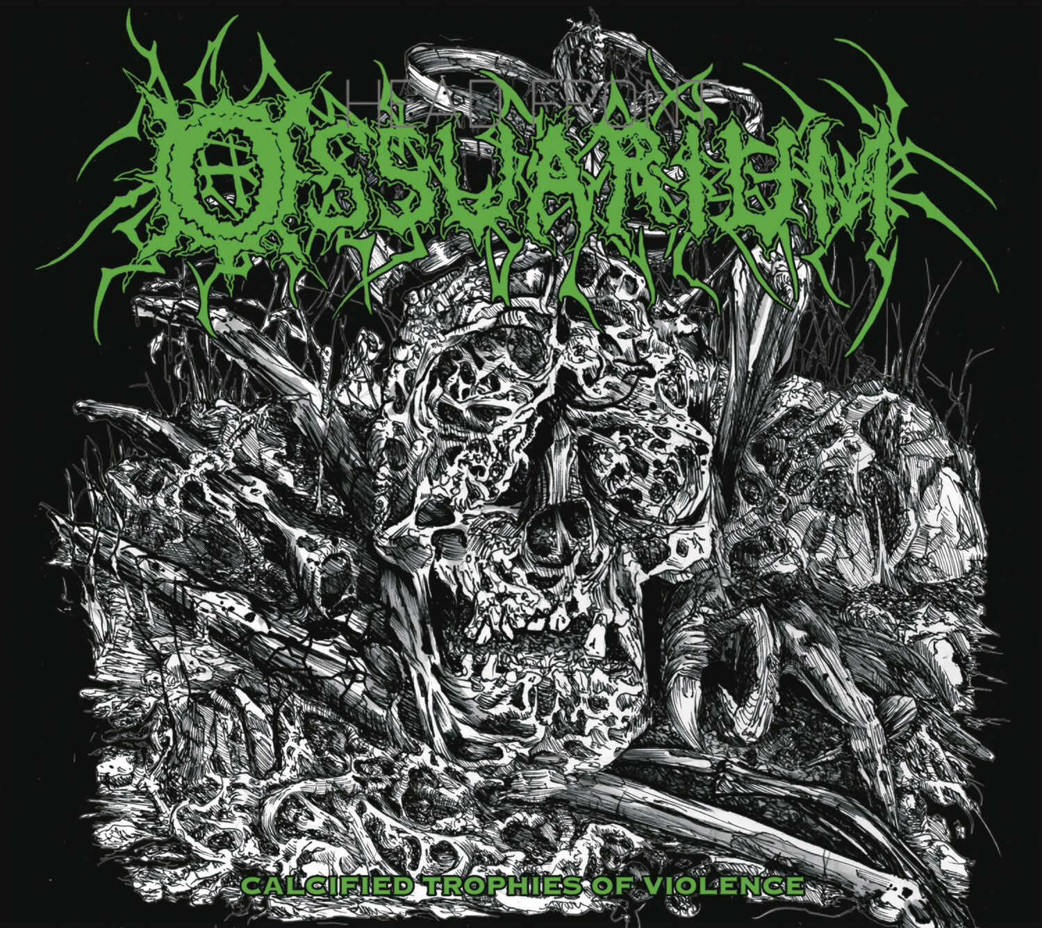 OSSUARIUM – Calcified Trophies Of Violence (CDEP) Digipak