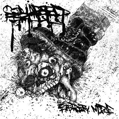 COLLAPSED SKULL - Eternity Maze (7"inch) Clear w/Gold Splatter Vinyl