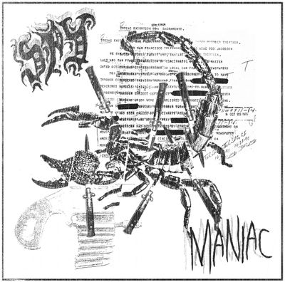 SPY - Split with MANIAC (7"inch) Transparent Yellow Vinyl
