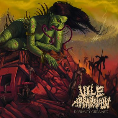 VILE APPARITION – Depravity Ordained (LP) Black Vinyl w/OBI Strip