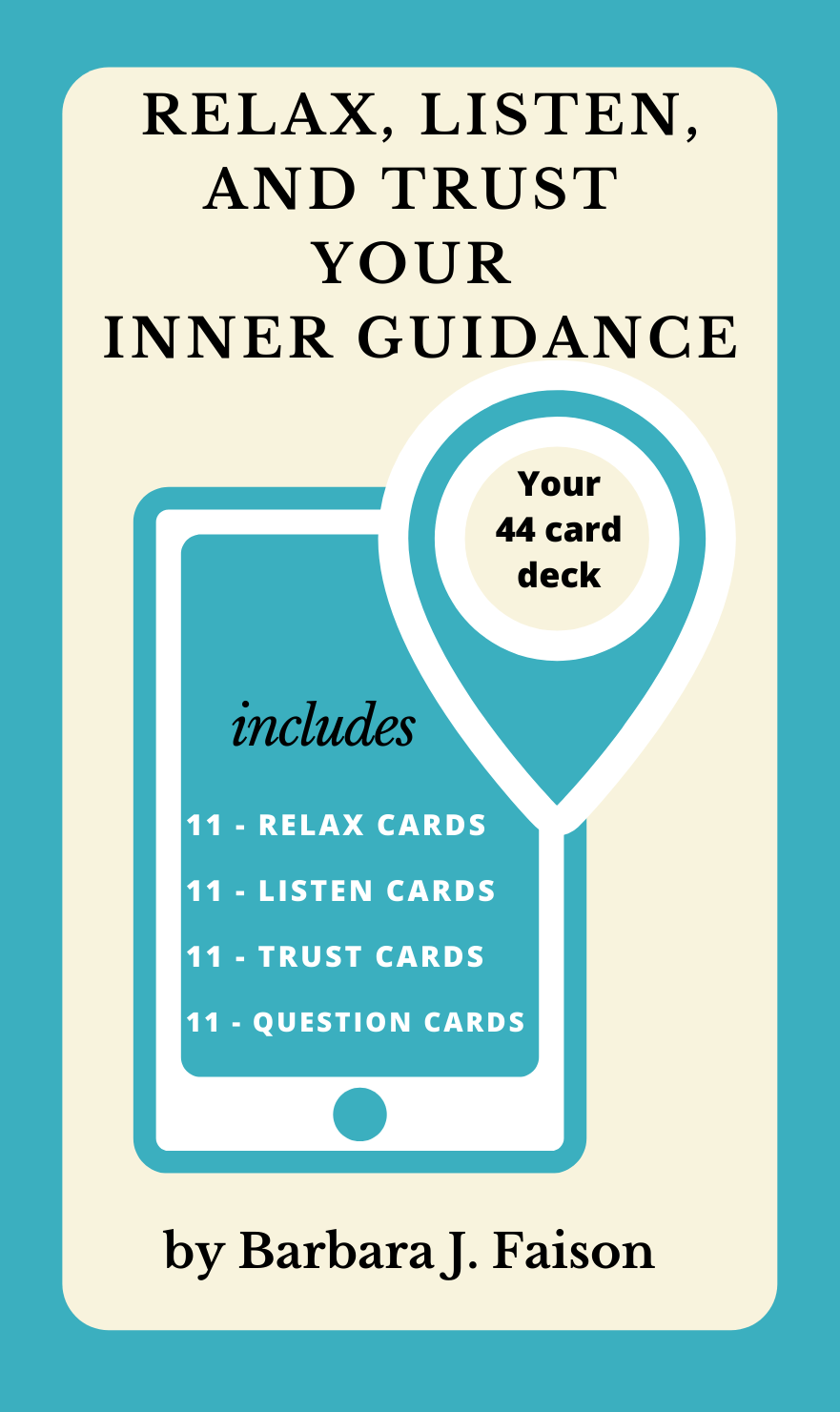 Relax Listen Trust Card Deck -INTERNATIONAL ORDERS ONLY