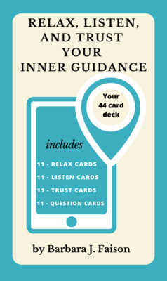 Relax Listen Trust Card Deck -INTERNATIONAL ORDERS ONLY