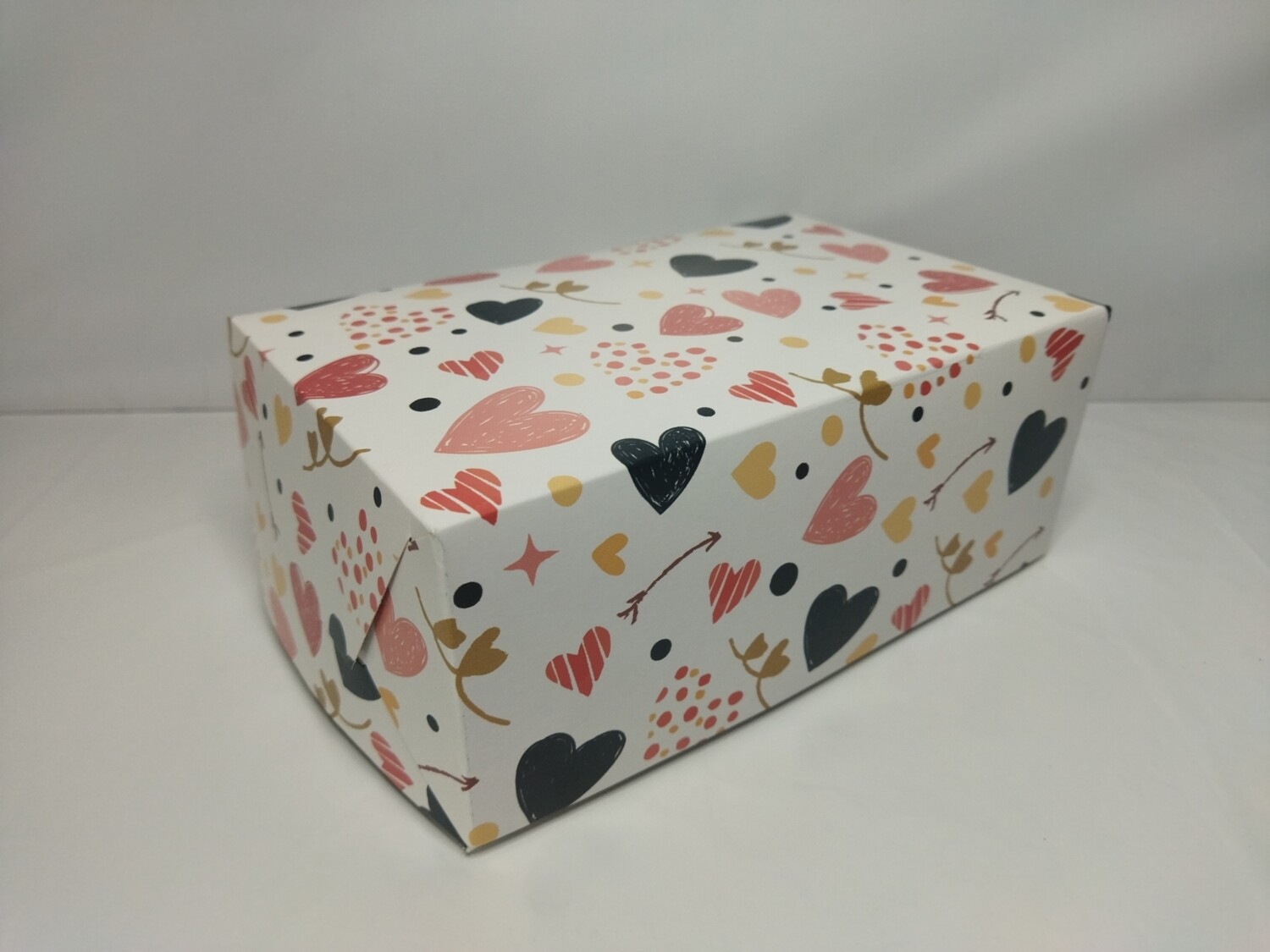 Caja 1/4 kg de masas CORAZONES 💕 SIN VISOR