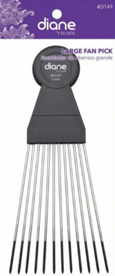 Black wide tooth pick