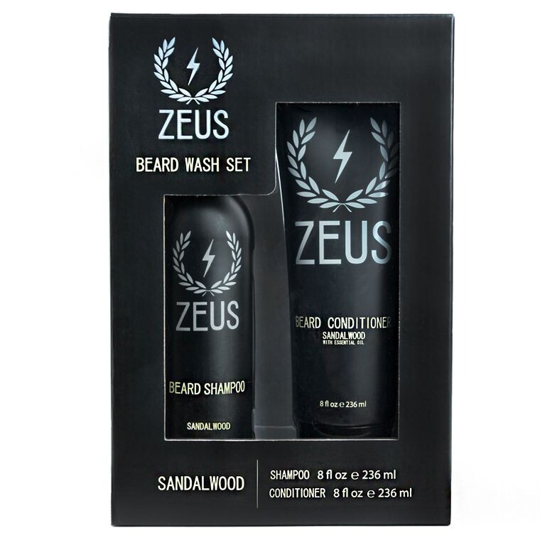 ZEUS Beard shampoo and Conditioner set
