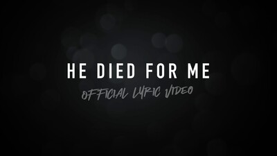 He Died For Me (I Saw One Hanging On A Tree)(Acoustic Lyric Video)