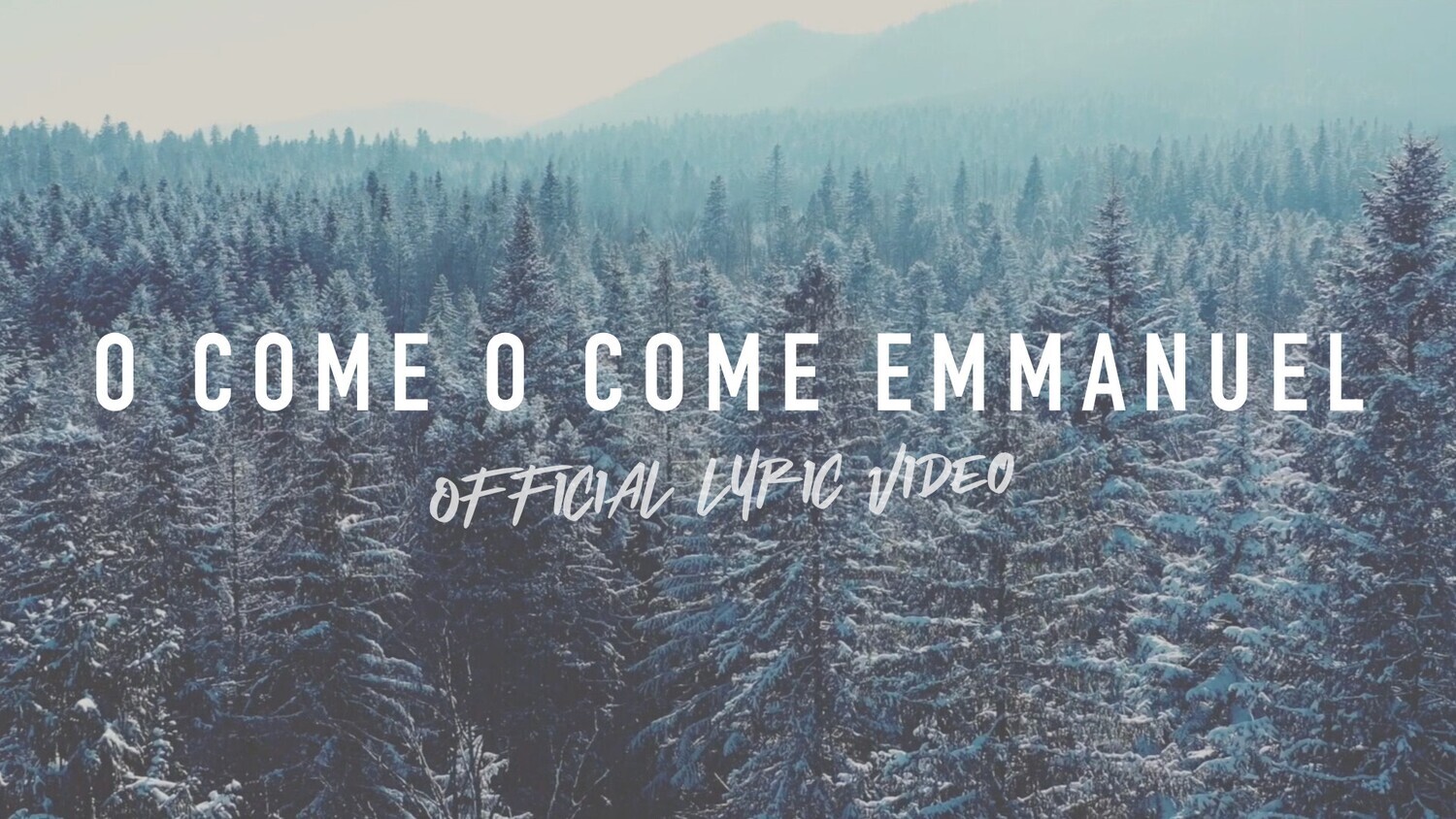 O Come O Come Emmanuel (Full Band Lyric Video)