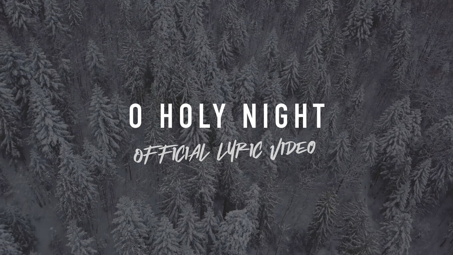O Holy Night (Full Band Lyric Video)