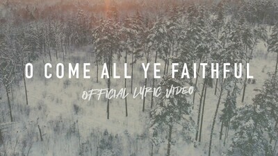 O Come All Ye Faithful (Acoustic Band Lyric Video)