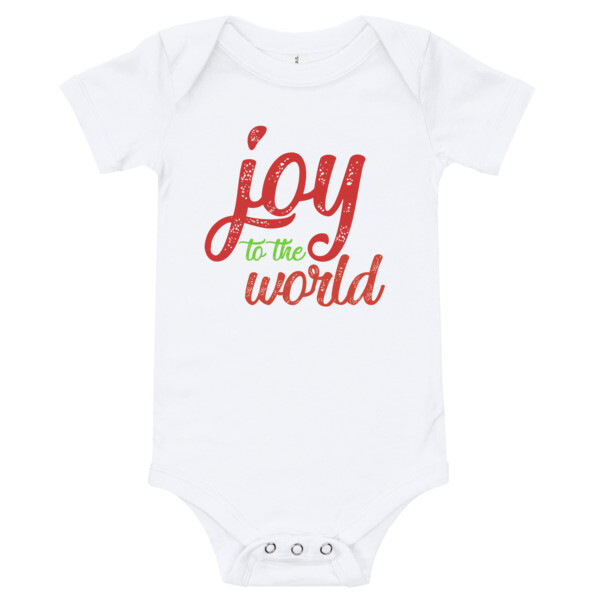 &quot;Joy To The World&quot; Baby Bodysuit