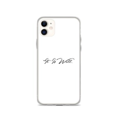 "It Is Well" iPhone Case