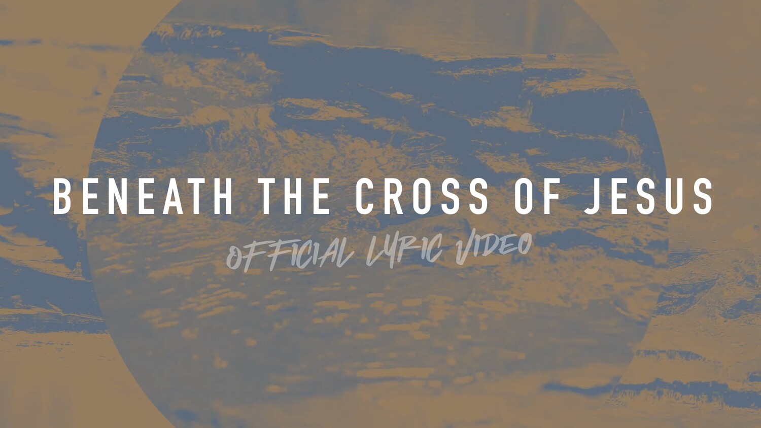 Beneath the Cross of Jesus (Full Band Lyric Video)