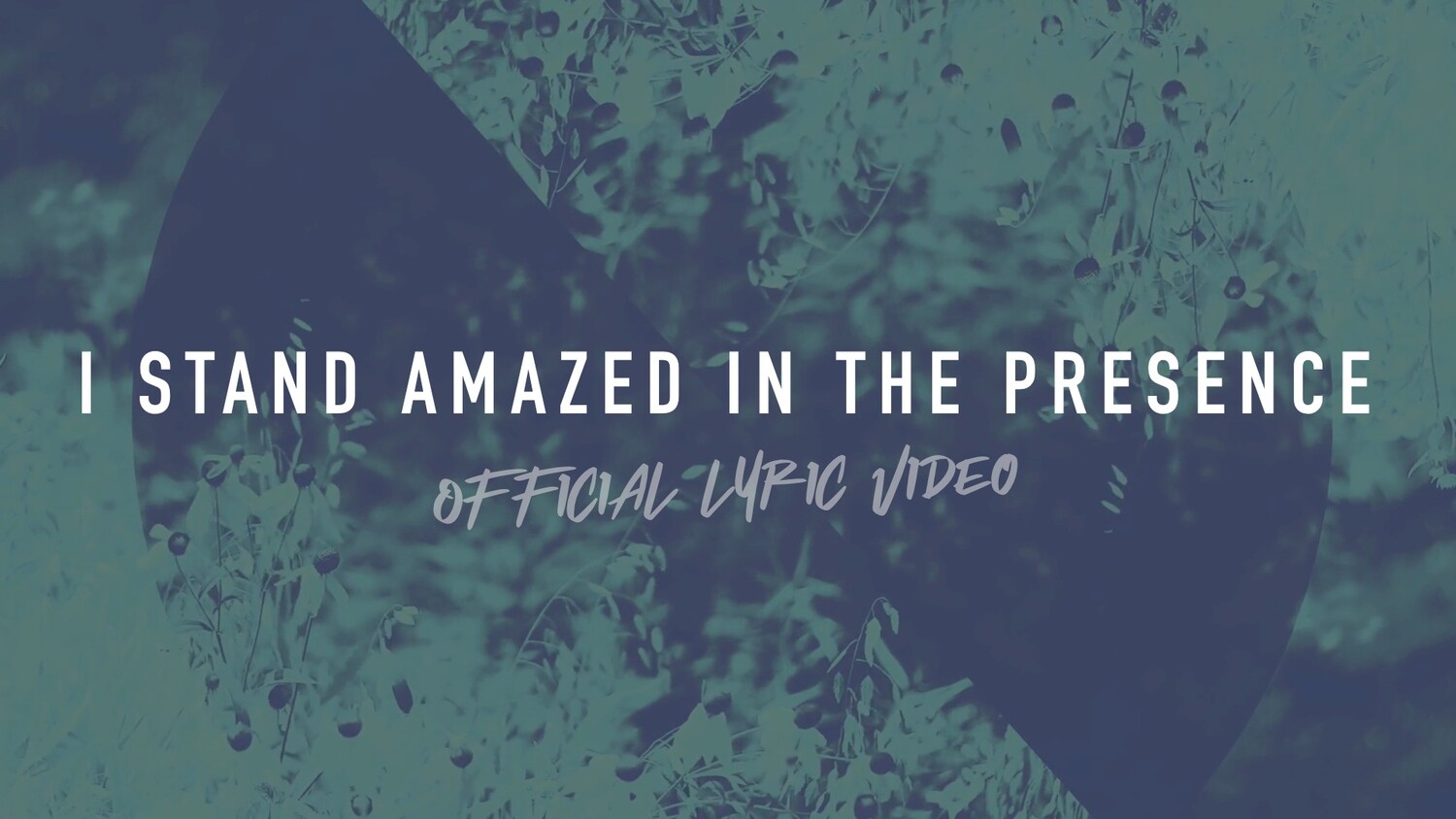 I Stand Amazed In the Presence (Full Band Lyric Video)