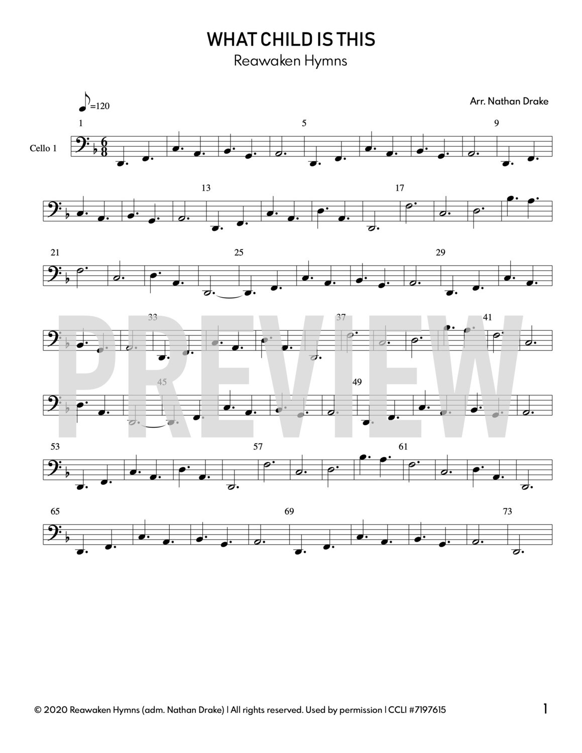 What Child Is This - String Sheet Music    (3 parts)