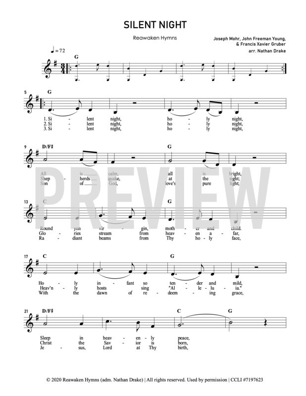 Silent Night - Lead Sheet