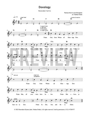 Doxology - Lead Sheet