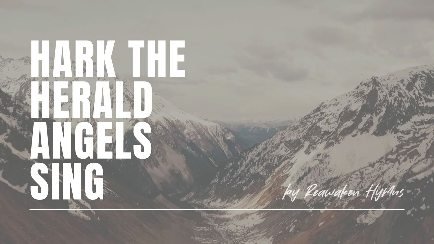 Hark The Herald Angels Sing (2025) (Full Band Lyric Video)