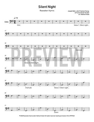 Silent Night - Cello Sheet Music