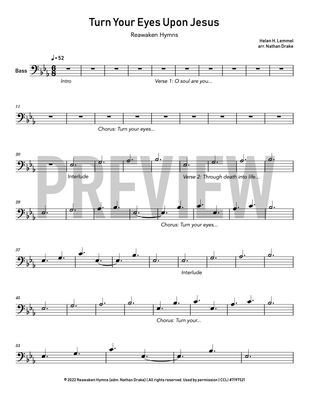 Turn Your Eyes Upon Jesus - String Sheet Music (2 parts)