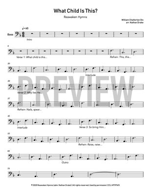 What Child Is This - String Sheet Music    (3 parts)