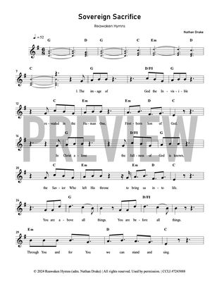 Sovereign Sacrifice - Lead Sheet