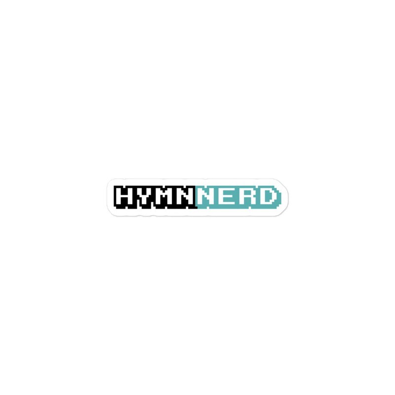 Hymn Nerd Sticker