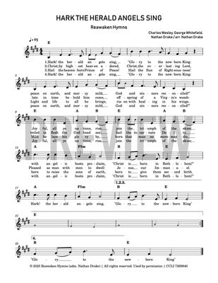 Hark The Herald Angels Sing (2025) - Lead Sheet