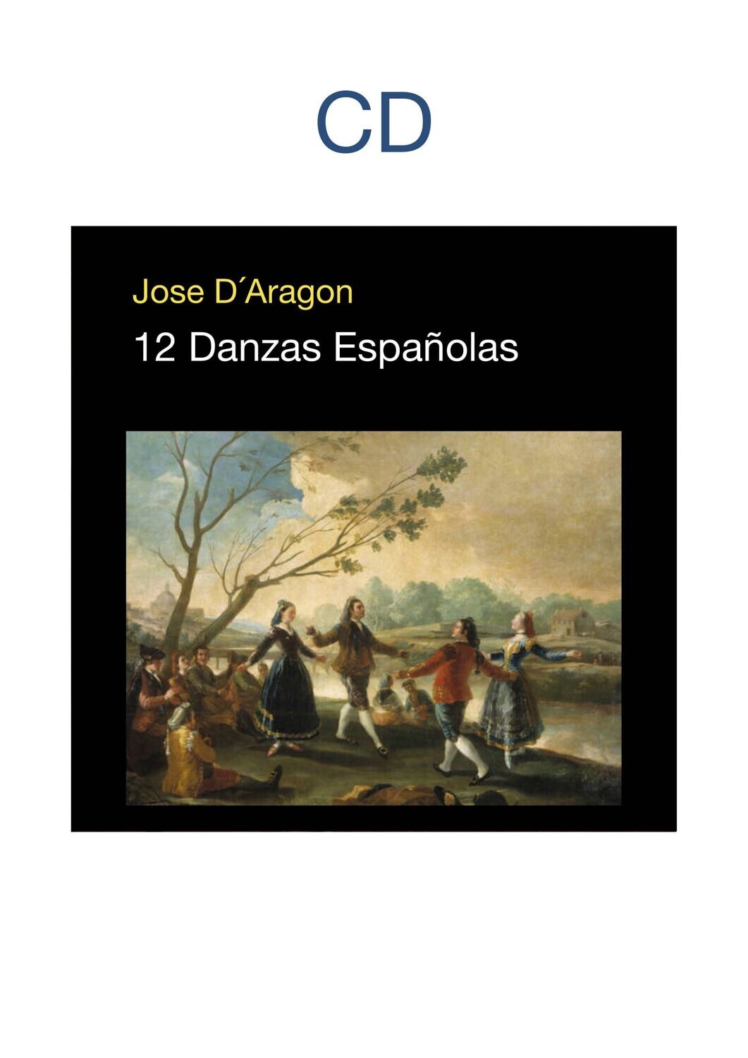 CD DOCE DANZAS ESPAÑOLAS Enrique Granados