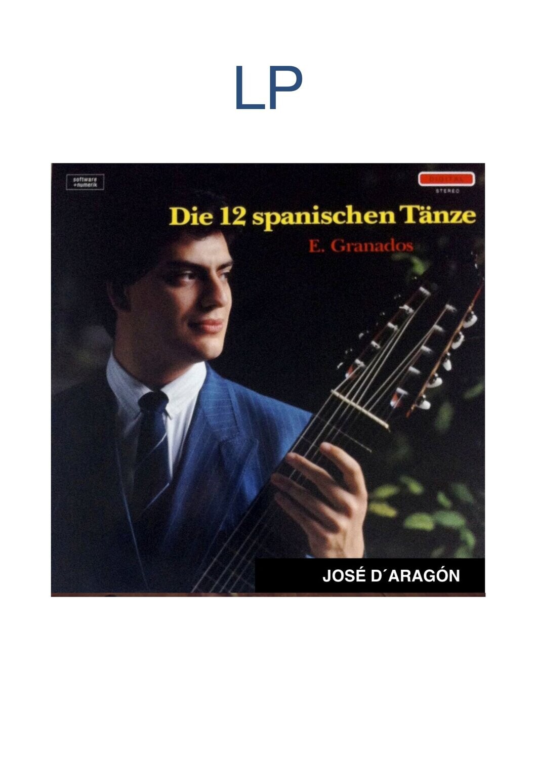 LP DOCE DANZAS ESPAÑOLAS Enrique Granados