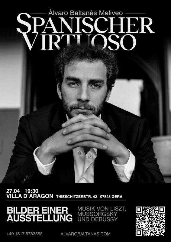 PIANO KONZERT ALVARO BALTANÀS MELIVEO  27.04.24 GERA