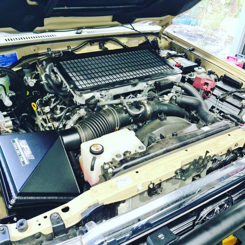 Toyota Landcruiser VDJ70- (79,78,76) Airbox V8