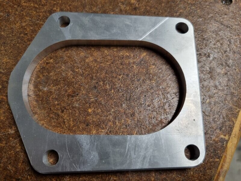 Toyota FTE Inlet Manifold Flange Plate