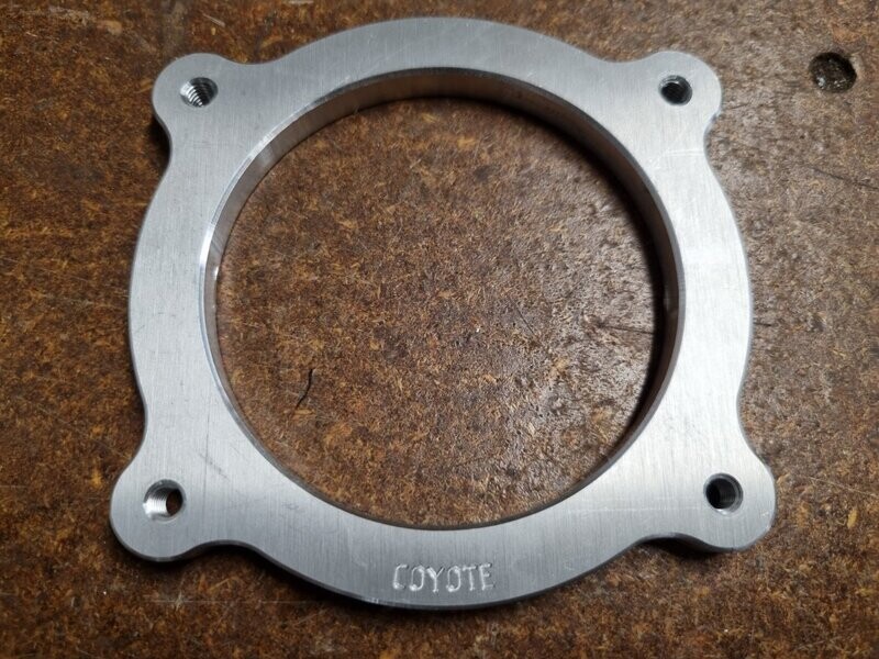 Ford Coyote Throttle Body Flange Plate