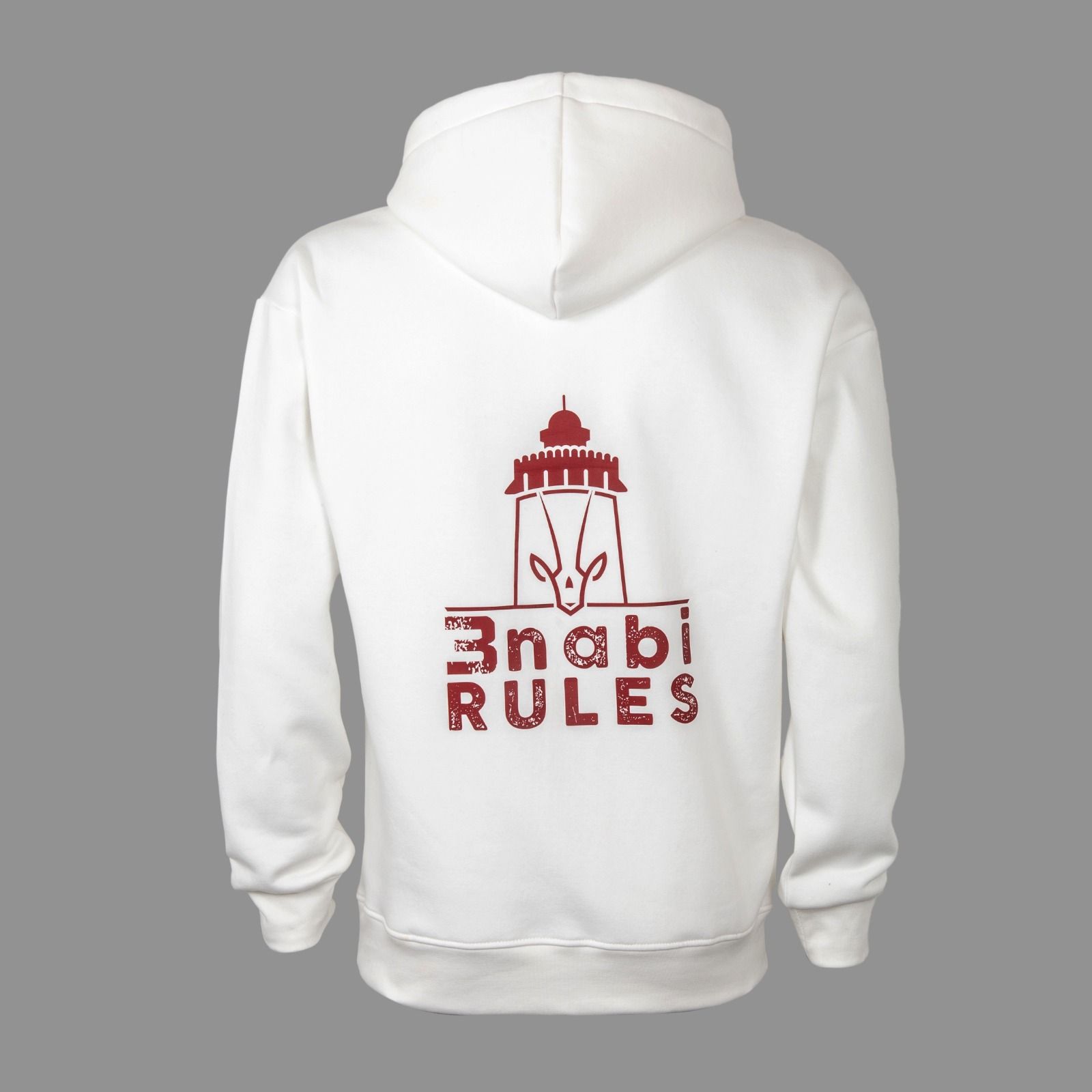 Al Wahda Fan White Hoodie - KIDS