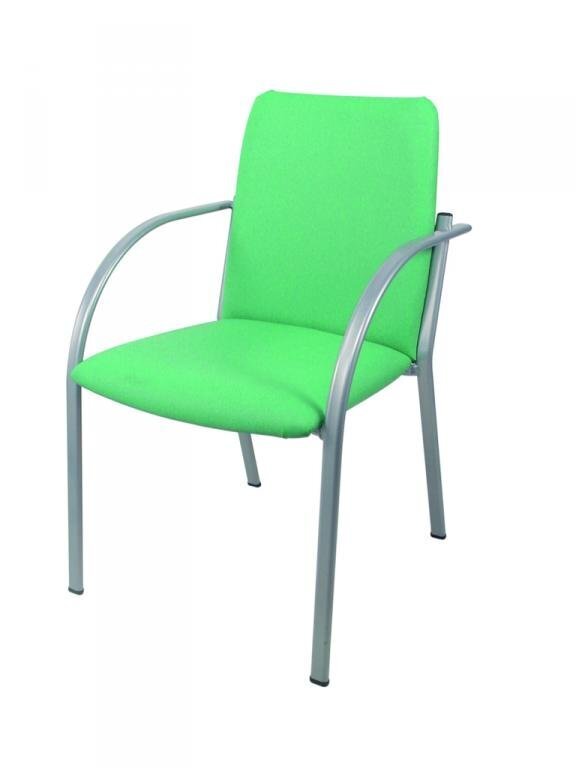 Silla patas cromadas