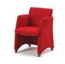 Sillón con brazos tapizado
