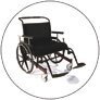 Silla ruedas XXL