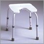 Taburete aluminio en U