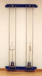 Poleas dobles de pared