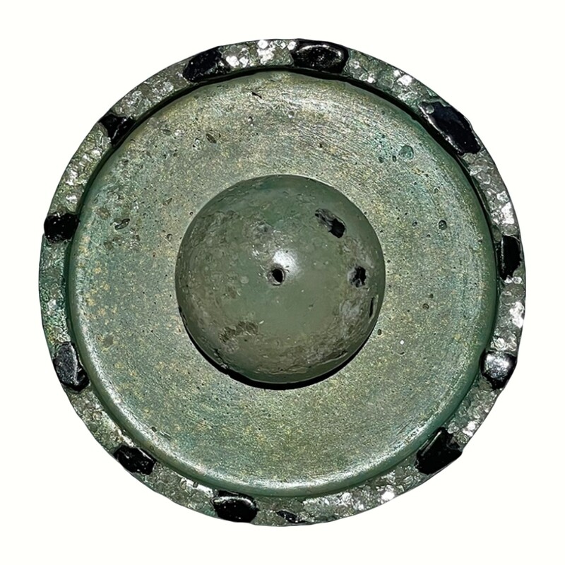 Incense Burner with Round Tray