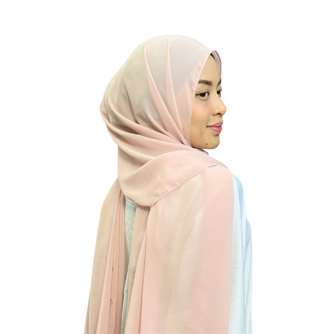 Shawl Plain in Blush