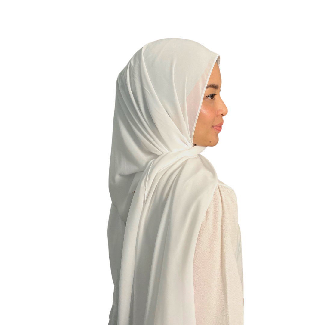 Shawl Plain in Purewhite