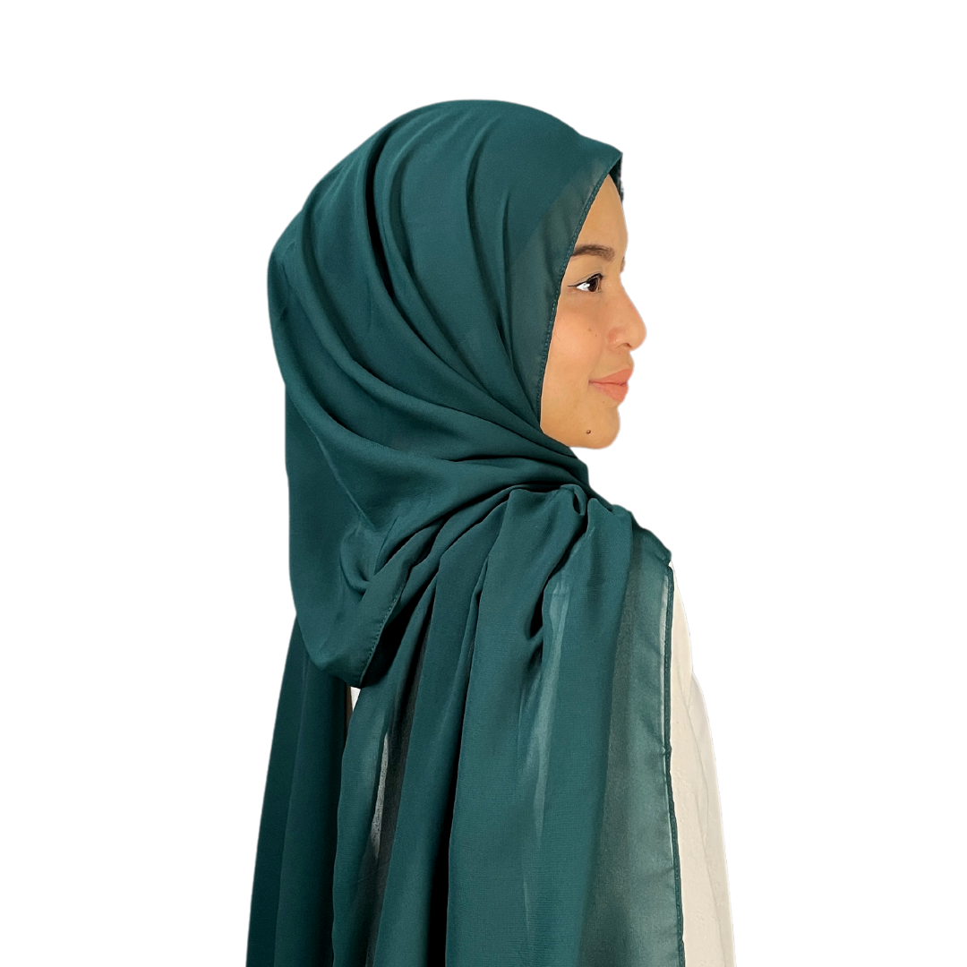 Shawl Plain in Emerald